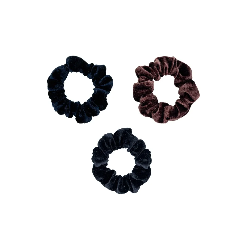 Classic Velvet Scrunchies 3-Pack