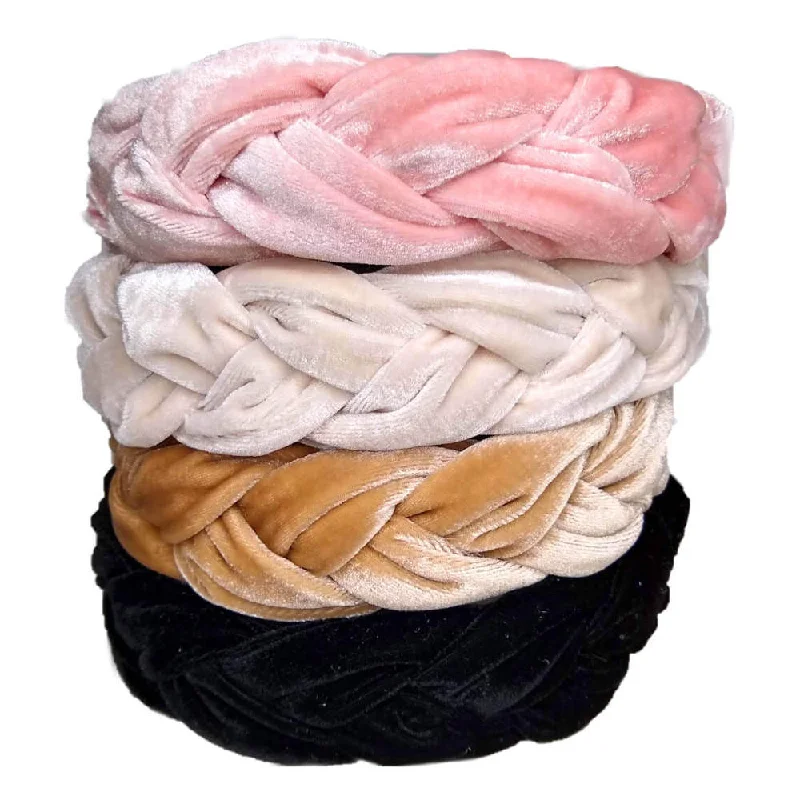 Braided Velvet Headbands