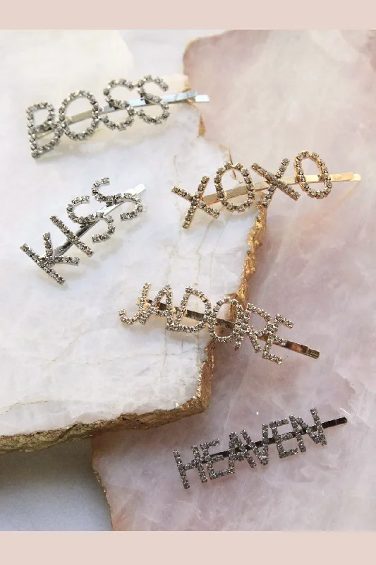 Make a Statement Rhinestone Bobby Pin