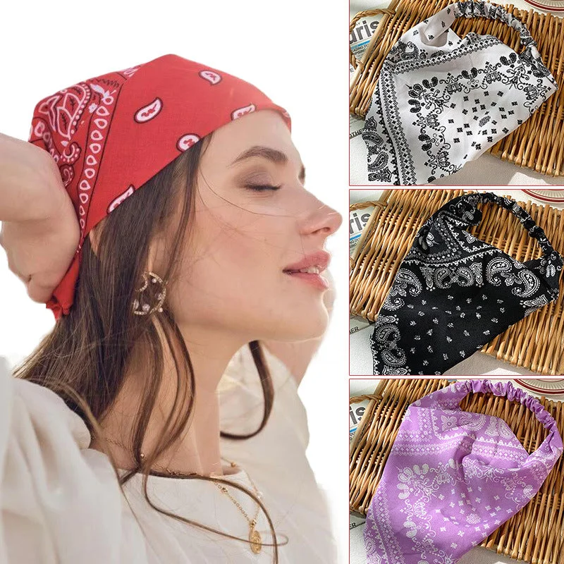 Wholesale Sardine Simple Wide Elastic Headbands