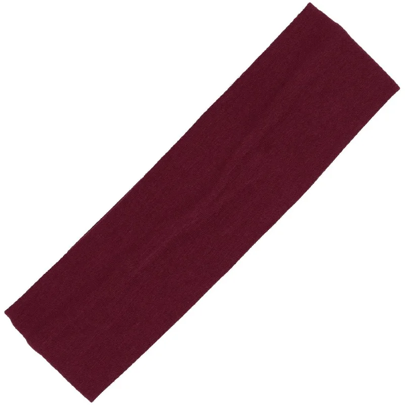 Maroon Cotton Headband