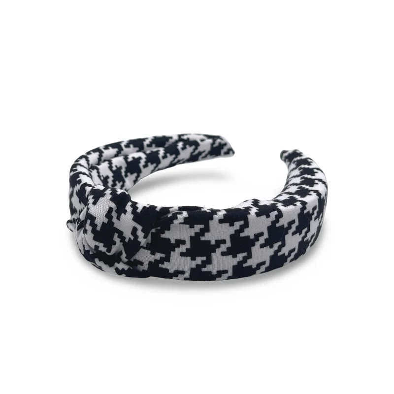 Hounds Tooth Hard Headband-$5.00 Friday Deal