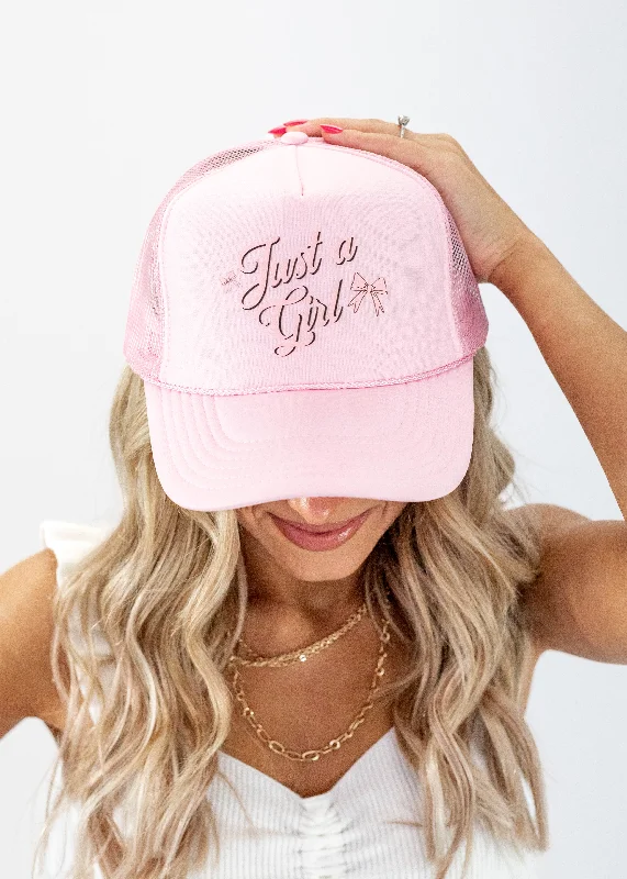 Just A Girl Trucker Hat