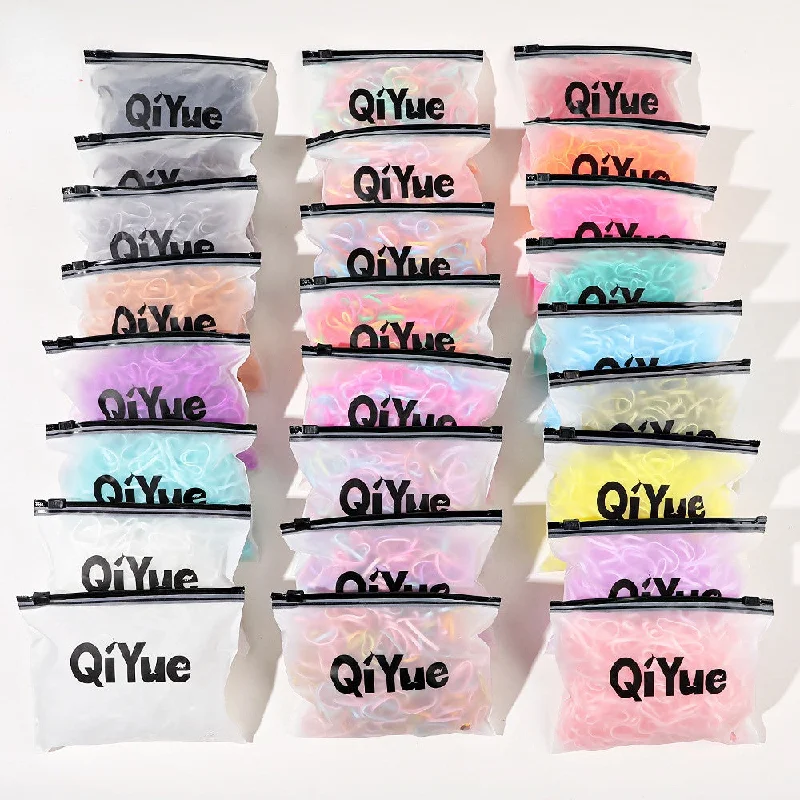 Wholesale 500PCS/Pack Kids Hair Rubber Bands Hair Scrunchies