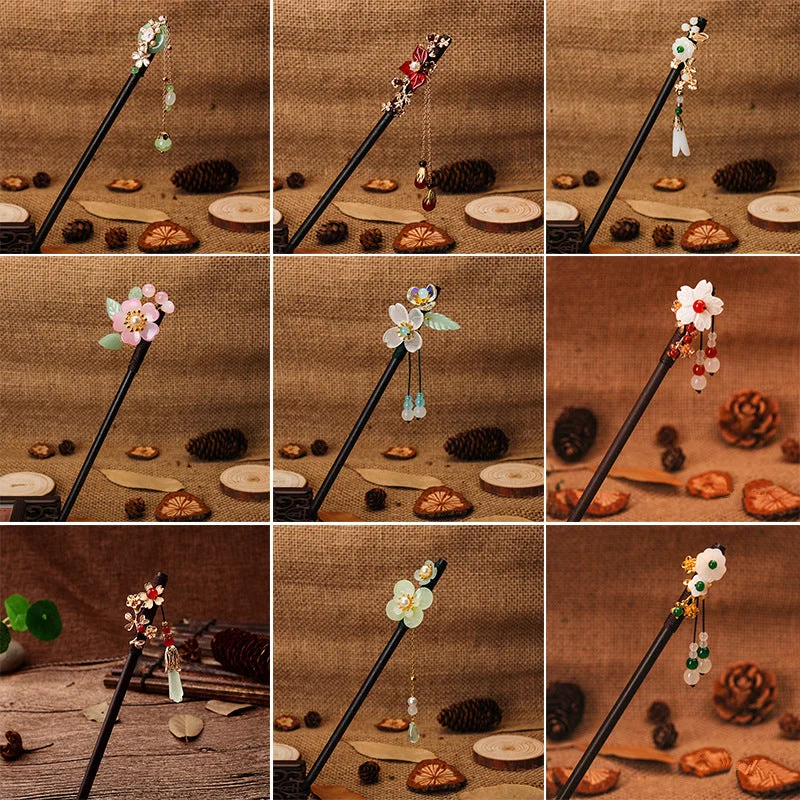 Wholesale Chinese Style Wooden Hairpins