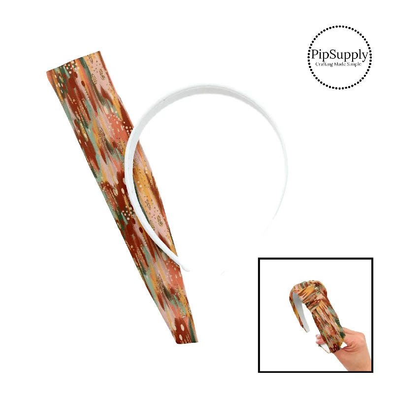 Neutral Autumn Airbrush DIY Knotted Headband Kit