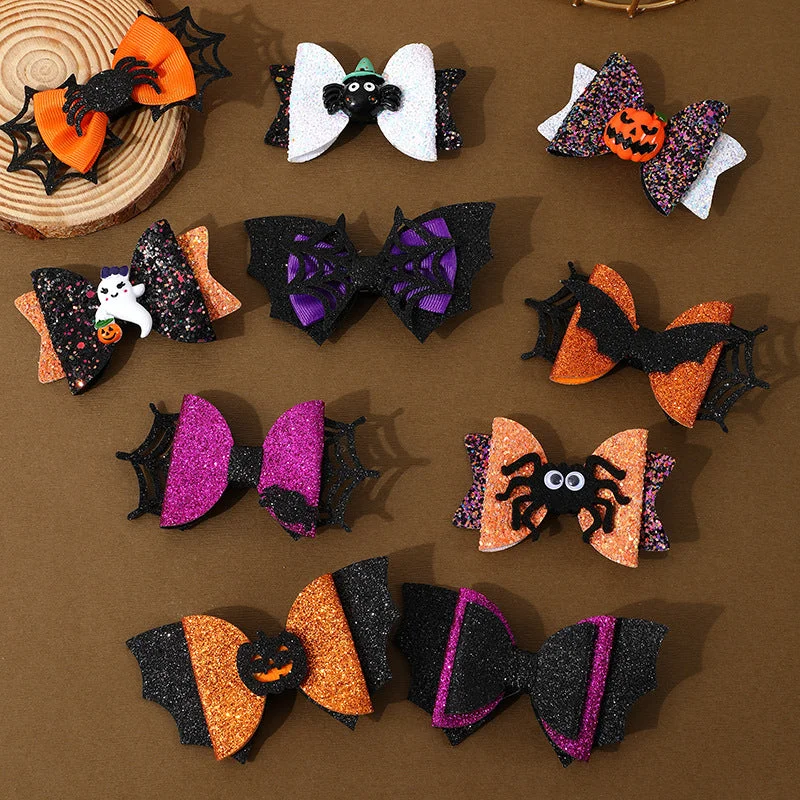 Wholesale Halloween Alloy Hairpin Bow Prop Decoration