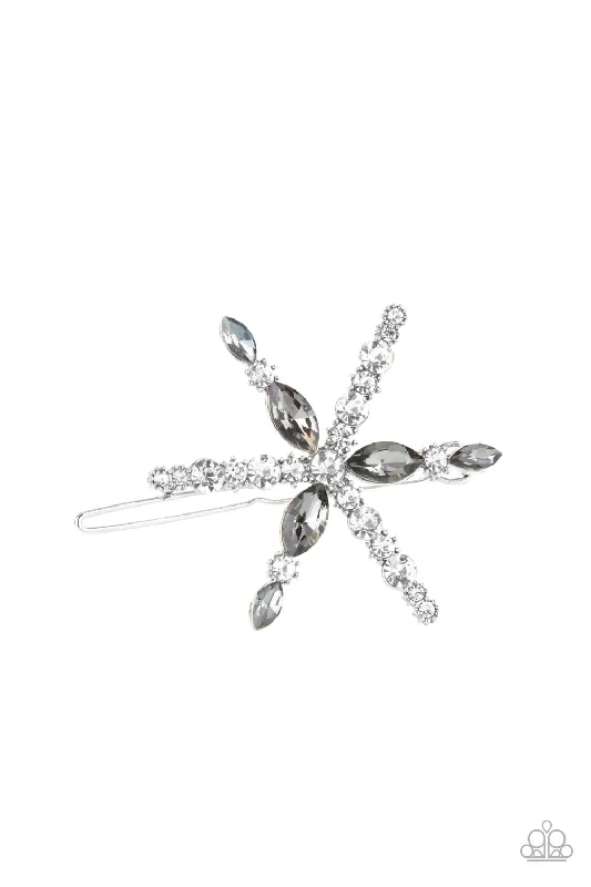 Celestial Candescence Silver Hair Clip - Paparazzi Accessories