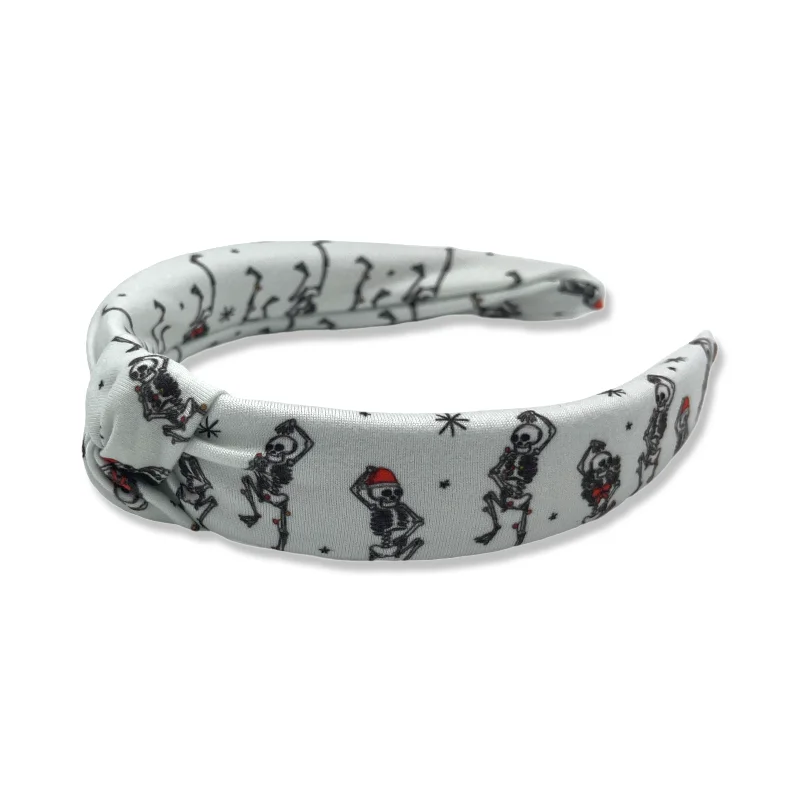 Holiday Skeletons Hard Headband