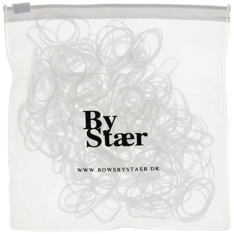 Bow's by Stær Silicone Hair Elastics Clear