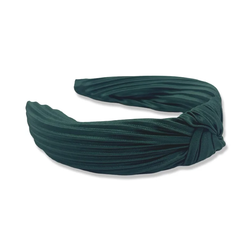 Evergreen Silk Hard Headband