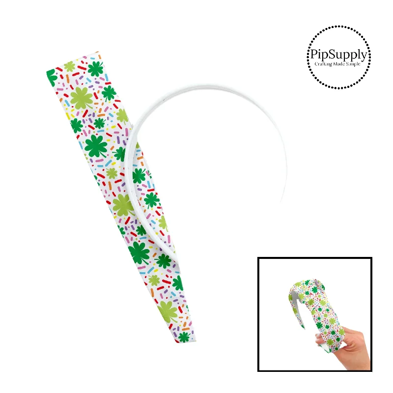 Irish Party Bright DIY Knotted Headband Kit