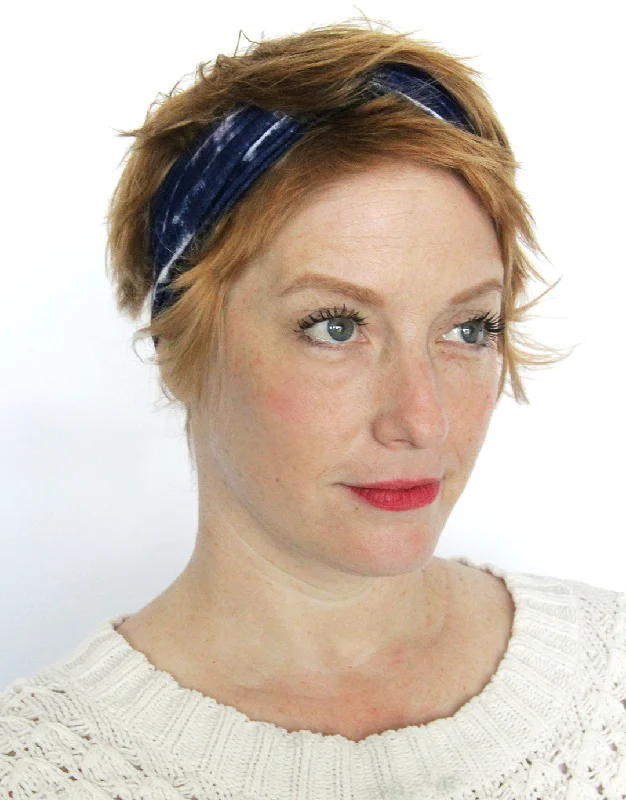 Coastal Shibori - Classic Twist Headwrap