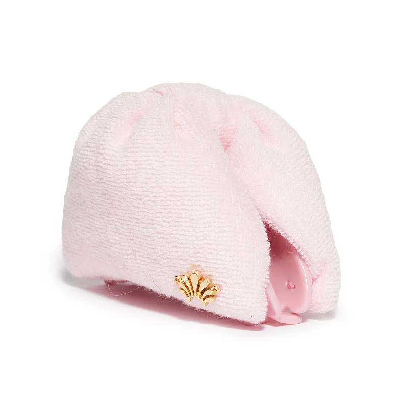 Simone Terry Cloth Claw Clip ~ Shell Pink