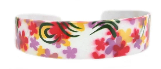 1” Rosy Multi Color Headband     12121-5503