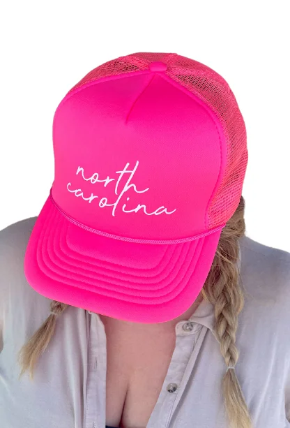 Graphic Trucker Hat - NC, Gone Country, Day Drinking & Naps