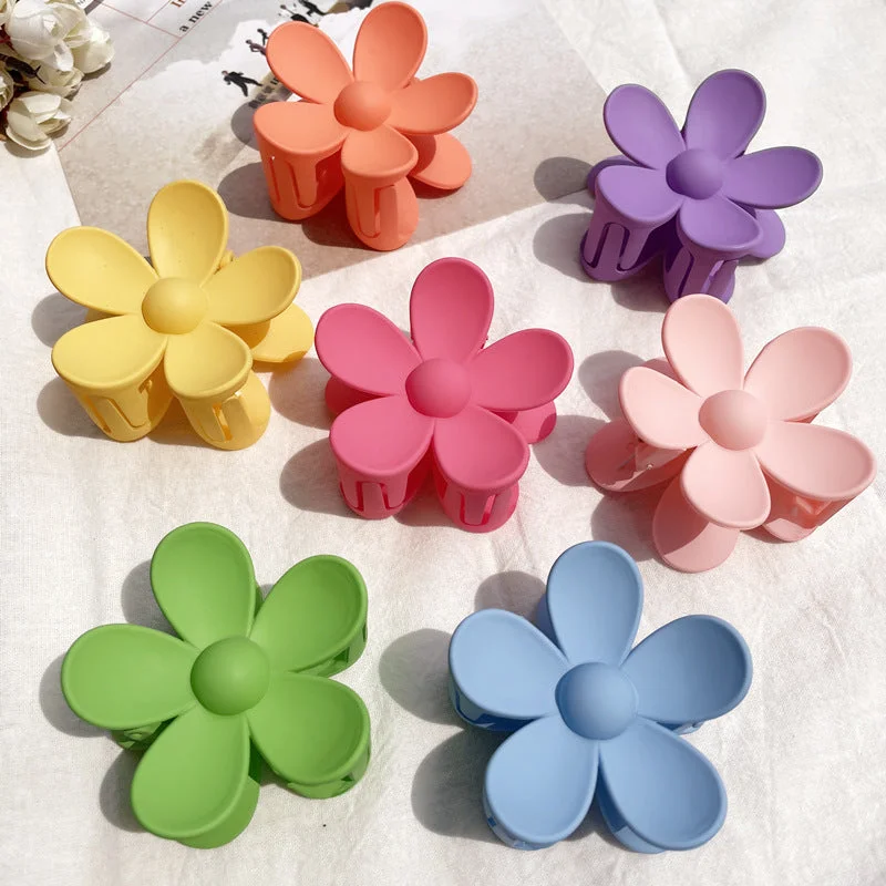 Wholesale Frosted Flower Acrylic Grip