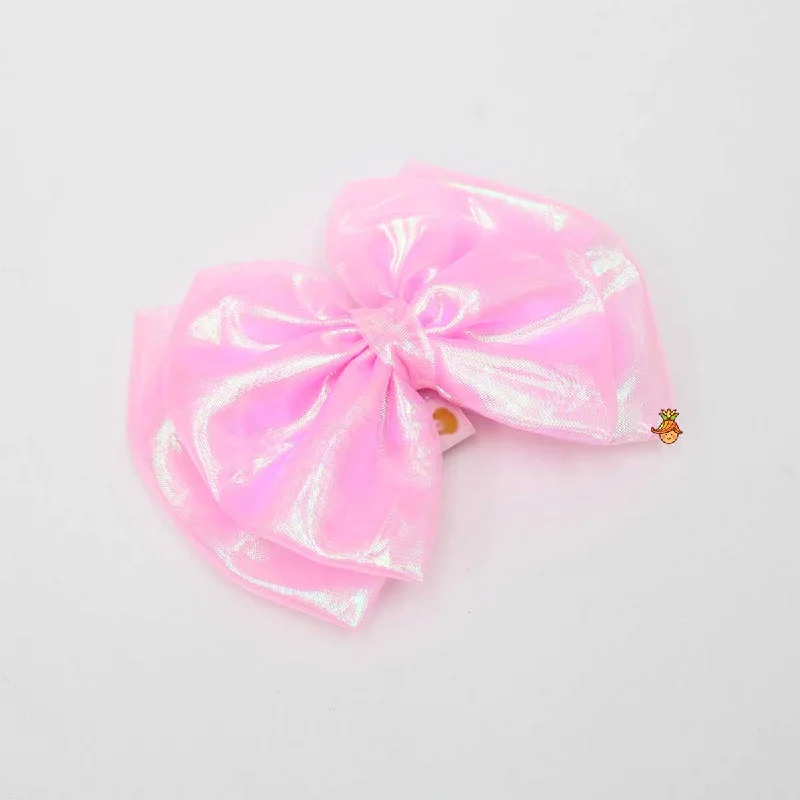 Pink Shimmery Cute Hair Clip