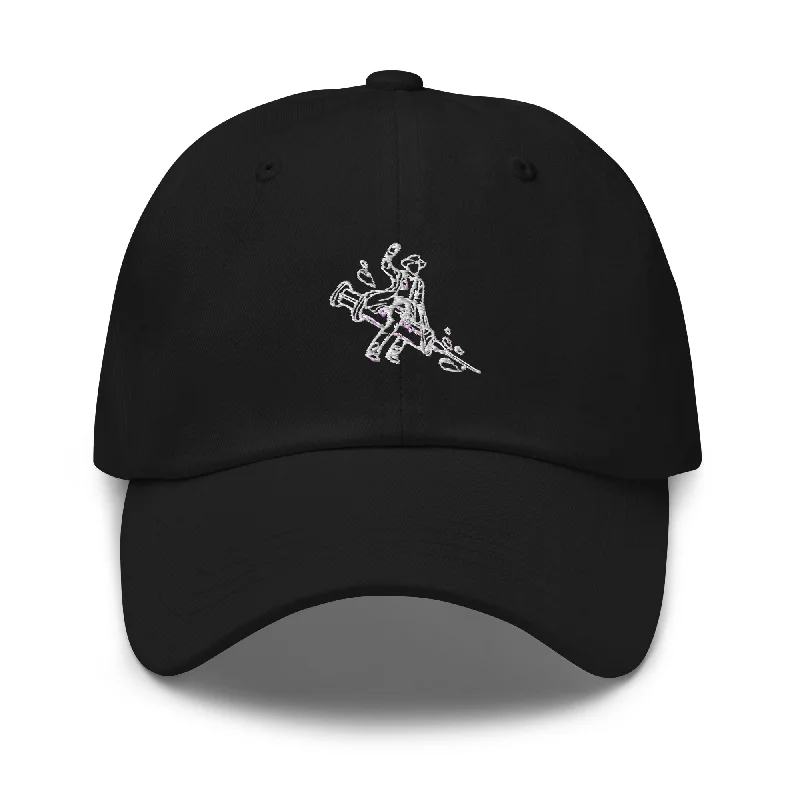 TWNM- Embroidered Dad Hat White Logo