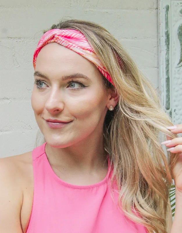 Coral Palm - Classic Twist Headwrap