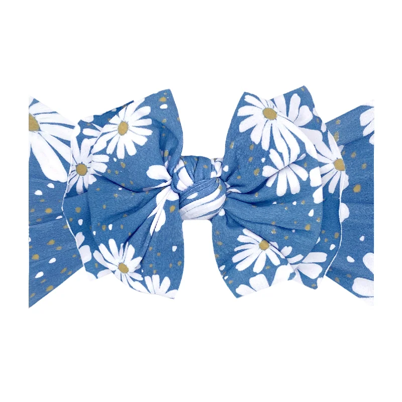 PRINTED FAB: denim daisy