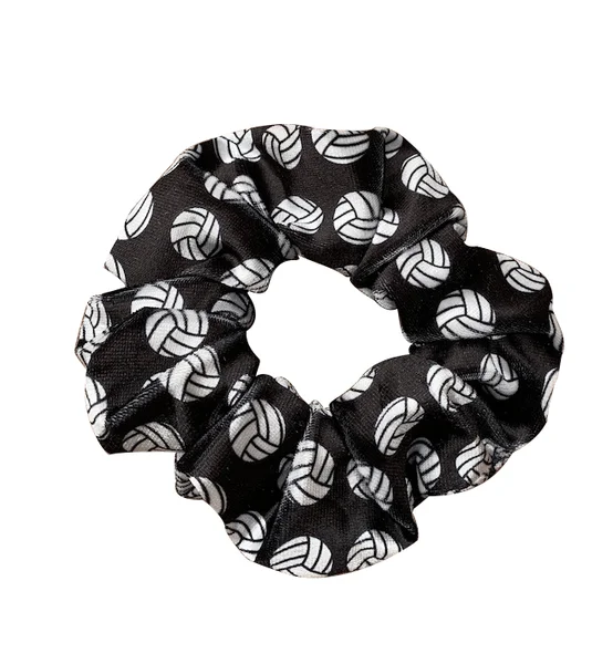 Volleyball Premium Velvet Scrunchie